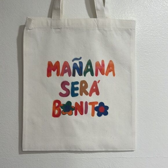 Mañana será bonito Canvas tote bag - Picture 3 of 3